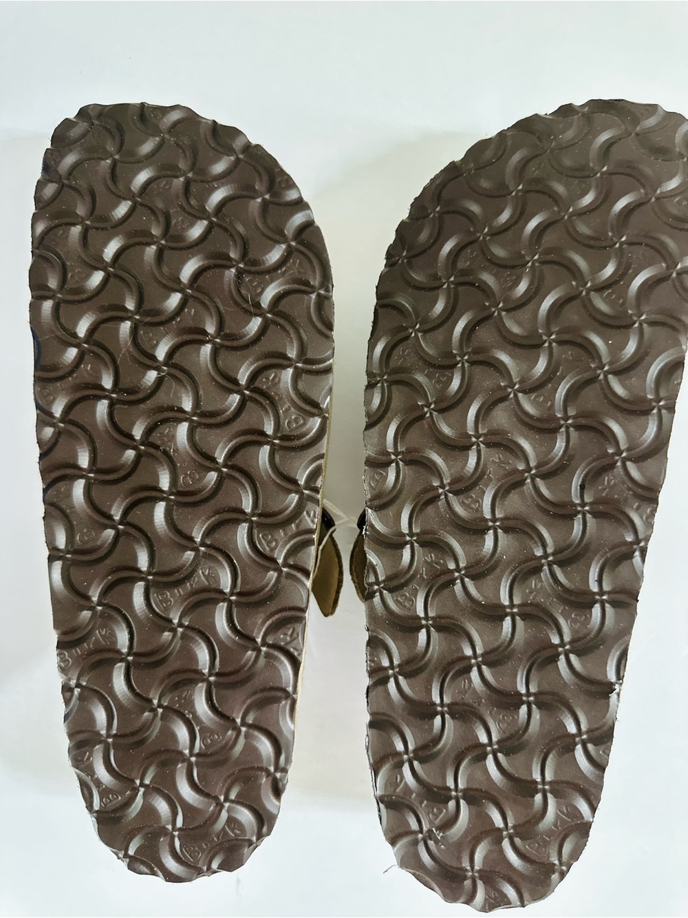 Birkenstock Boston Clogs Soft Footbed Taupe Suede, size 39 Narrow Fit - Picture 7 of 8